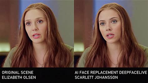 elizabeth olson deep fake|Deepfake Video Featuring Scarlett Johansson And Elizabeth。